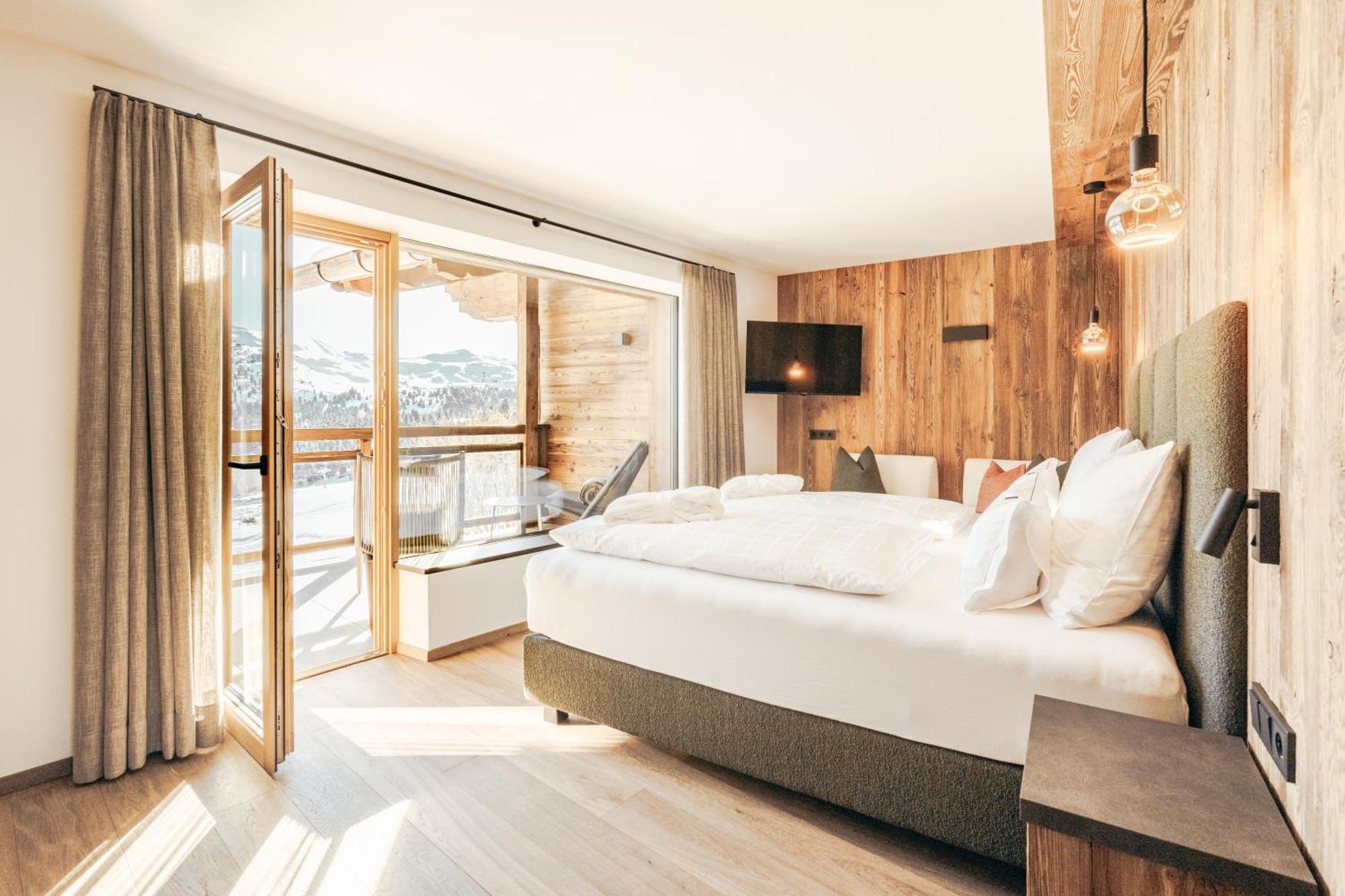 Hotel Piz Seteur Selva di Val Gardena Bagian luar foto